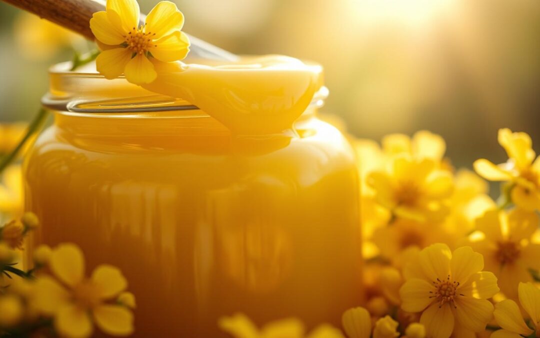 Miód rzepakowy – Tajemnice jego kremowej konsystencji