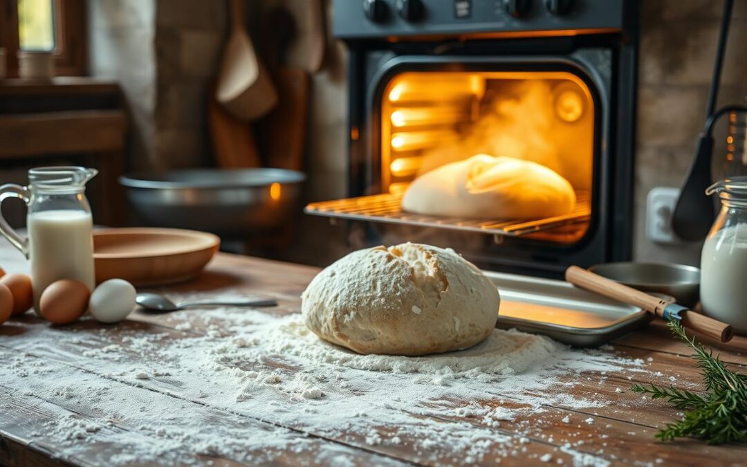 Jak długo i w jakiej temperaturze piec chleb?