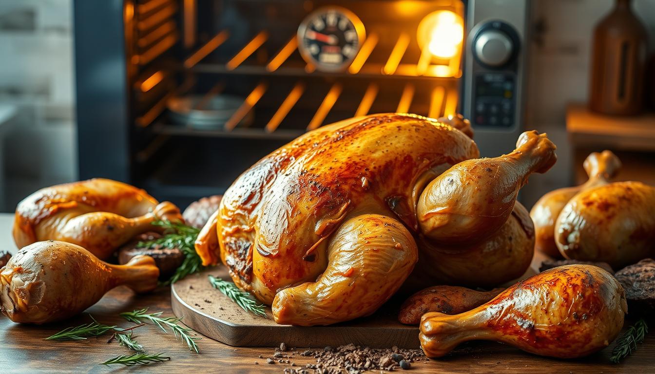 W jakiej temperaturze piec kurczaka?