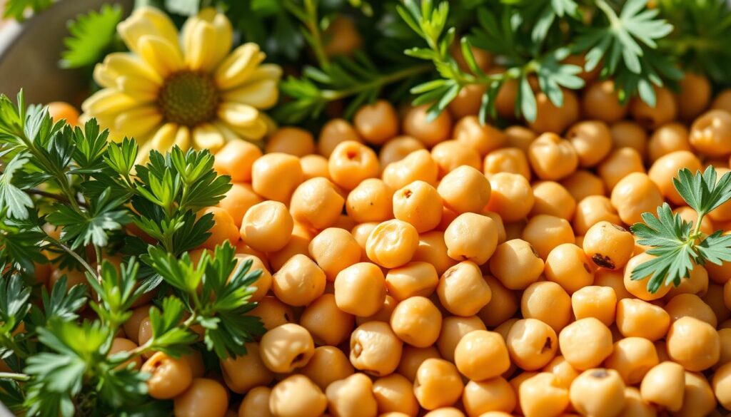 białko roślinne w ciecierzycy