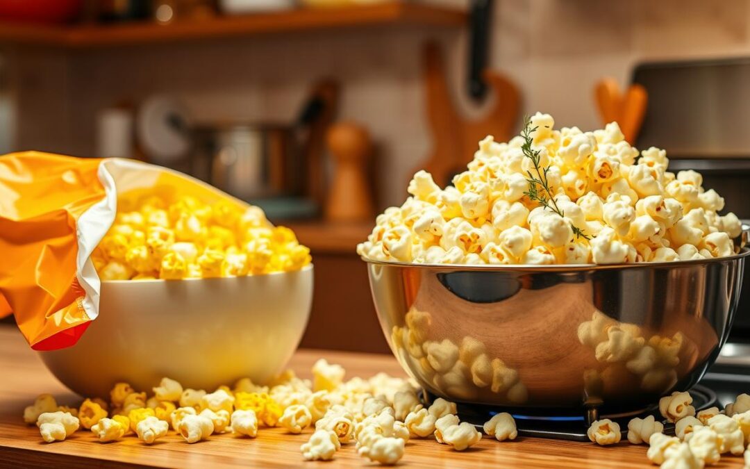 Czy popcorn z mikrofali jest zdrowy? Czy może lepszy z garnka?