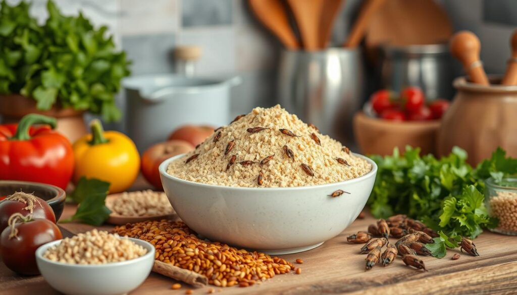 mąka ze świerszczy