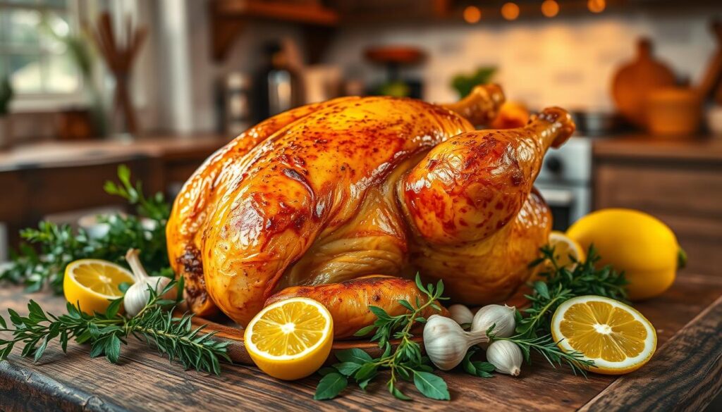 pieczenie kurczaka w całości