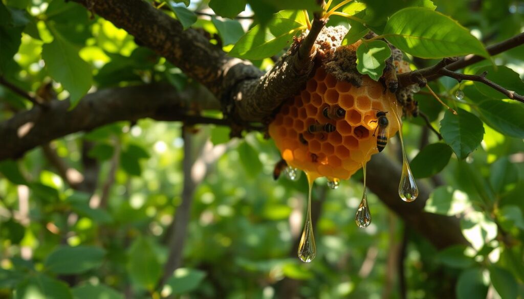 pochodzenie miodu spadziowego