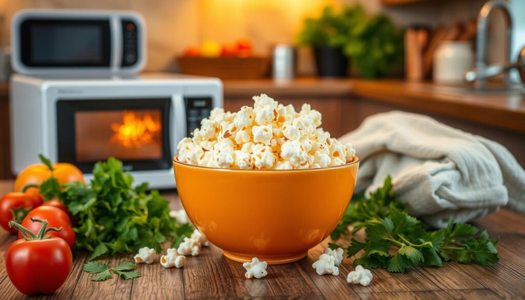 zdrowie popcornu z mikrofali