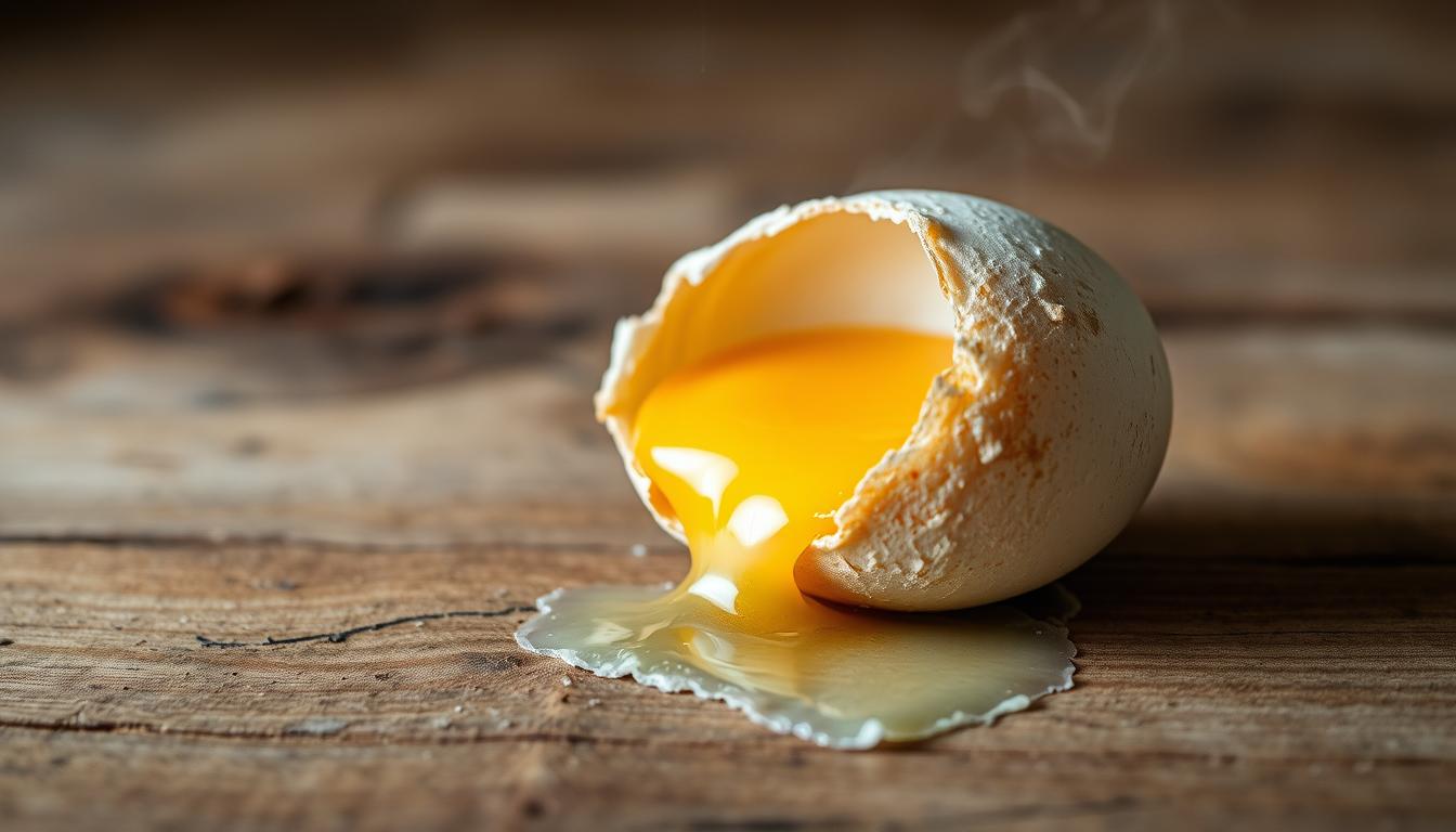 Przeterminowane jajko