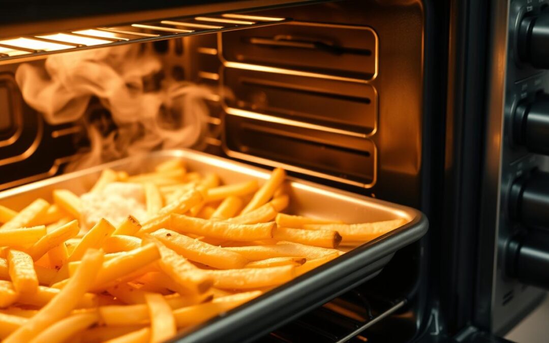 Jak długo i w jakiej temperaturze piec frytki?