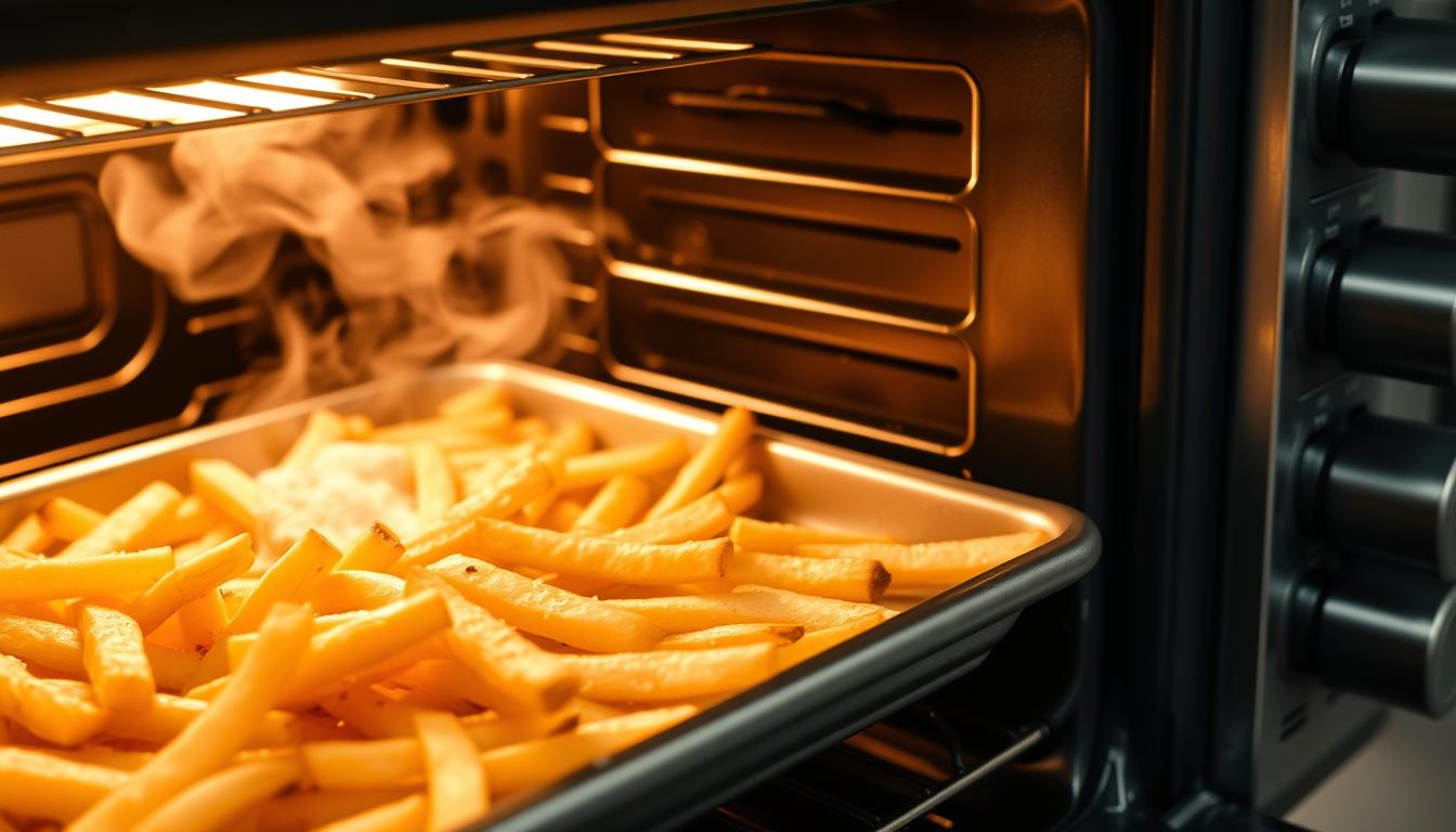 W jakiej temperaturze piec frytki?