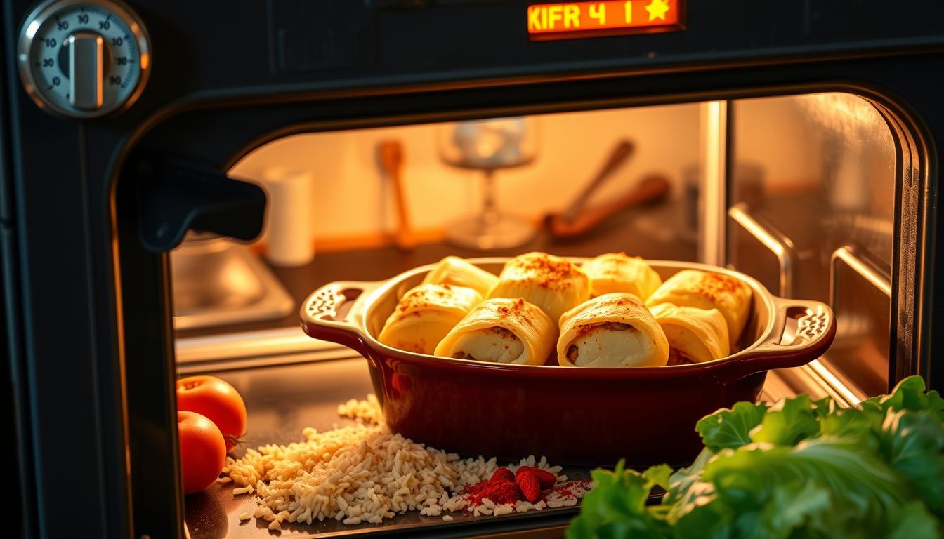 W jakiej temperaturze piec gołąbki?