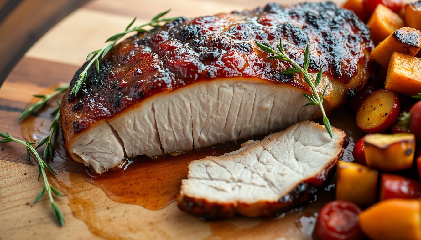 W jakiej temperaturze piec schab?