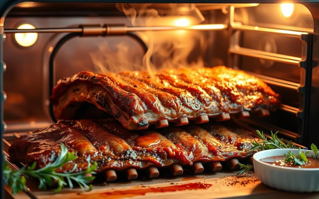 W jakiej temperaturze piec żeberka, by mięsko odchodziło?