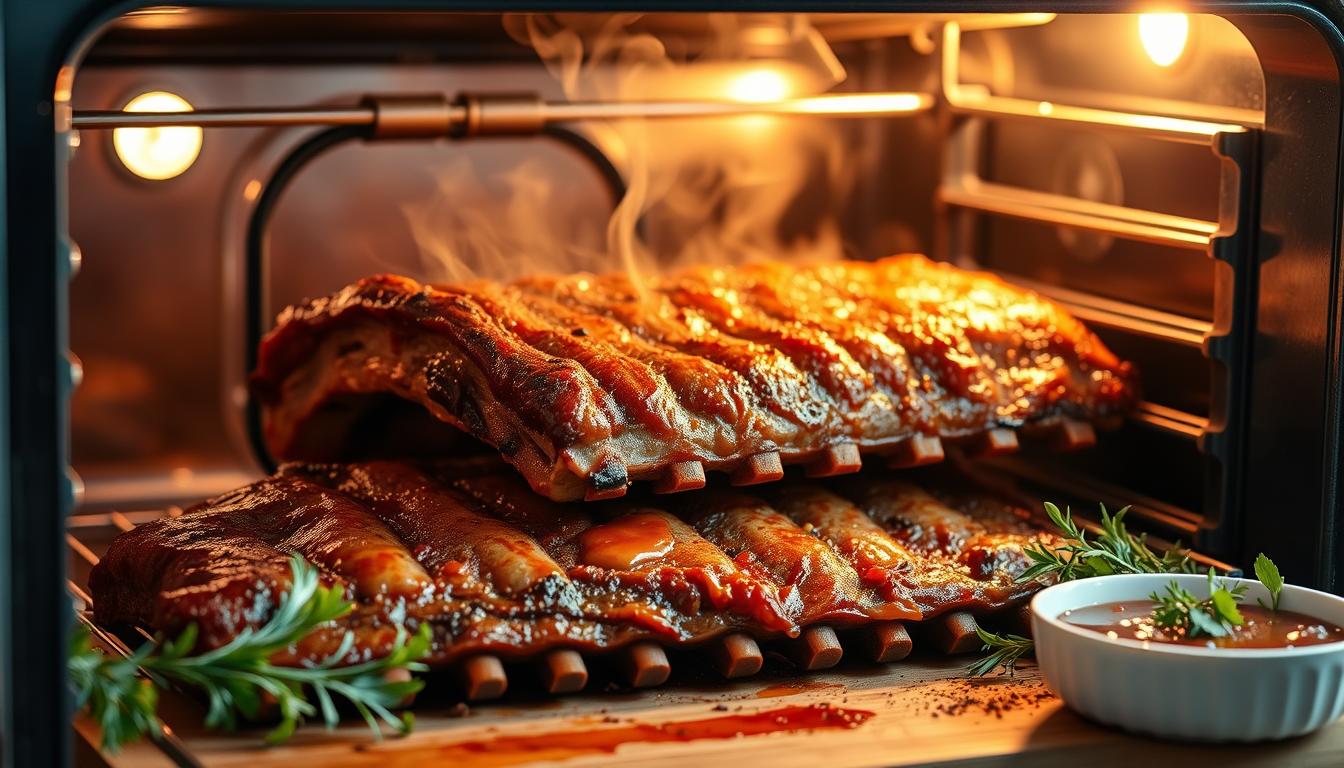 W jakiej temperaturze piec żeberka?