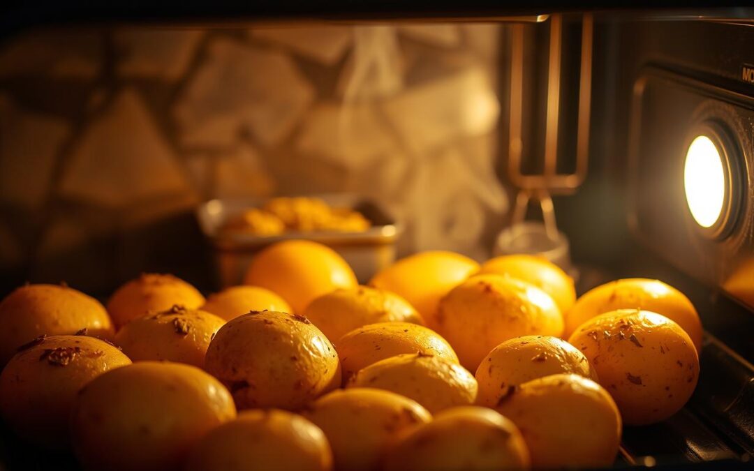 Jak długo i w jakiej temperaturze piec ziemniaki w piekarniku?