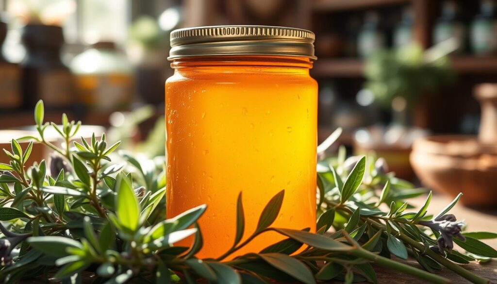 działanie lecznicze miodu z szałwii