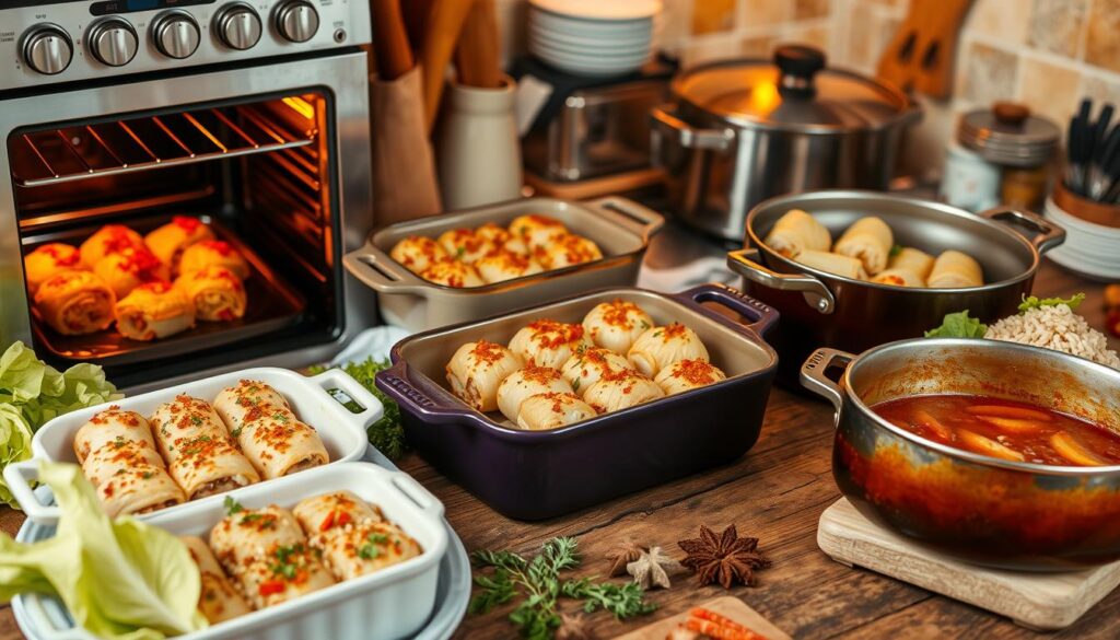 metody pieczenia gołąbków