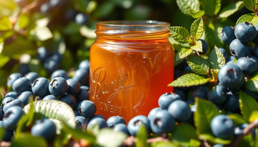 miód z borówki amerykańskiej