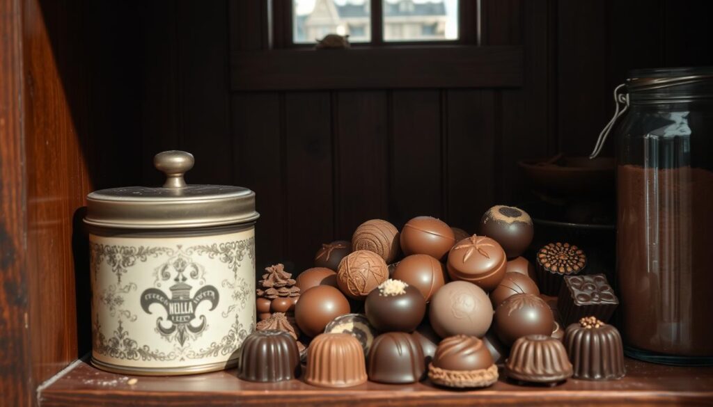 przechowywanie czekolady