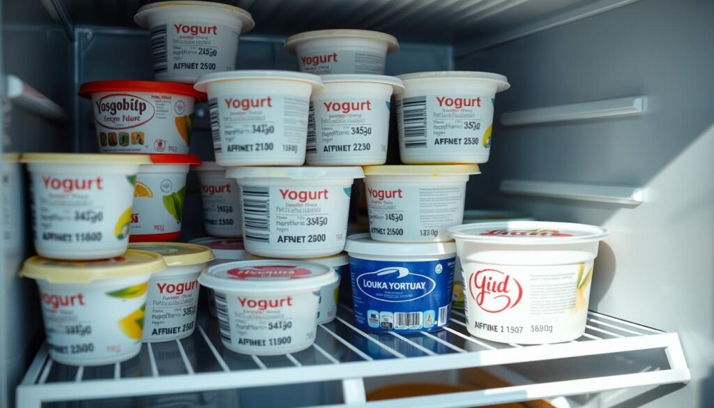 przechowywanie jogurtu