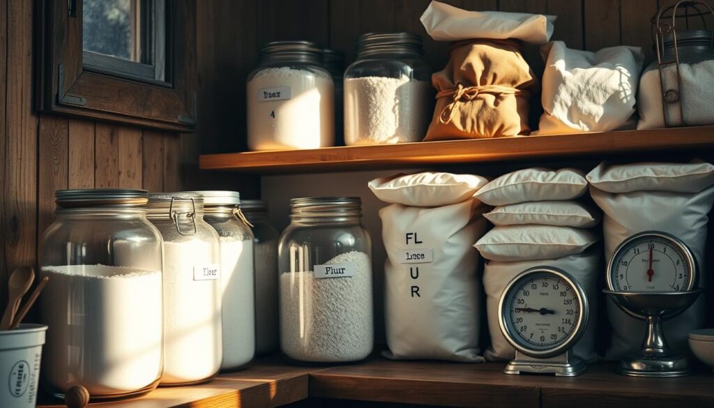 przechowywanie mąki