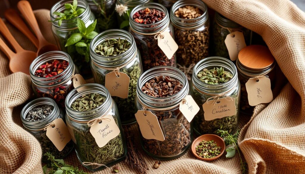 przechowywanie ziół