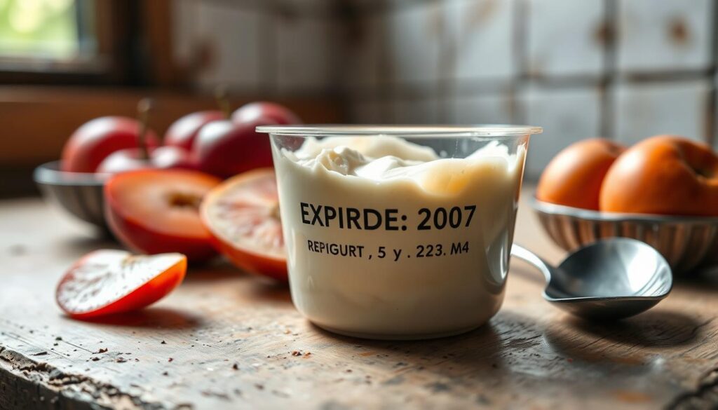 przeterminowany jogurt