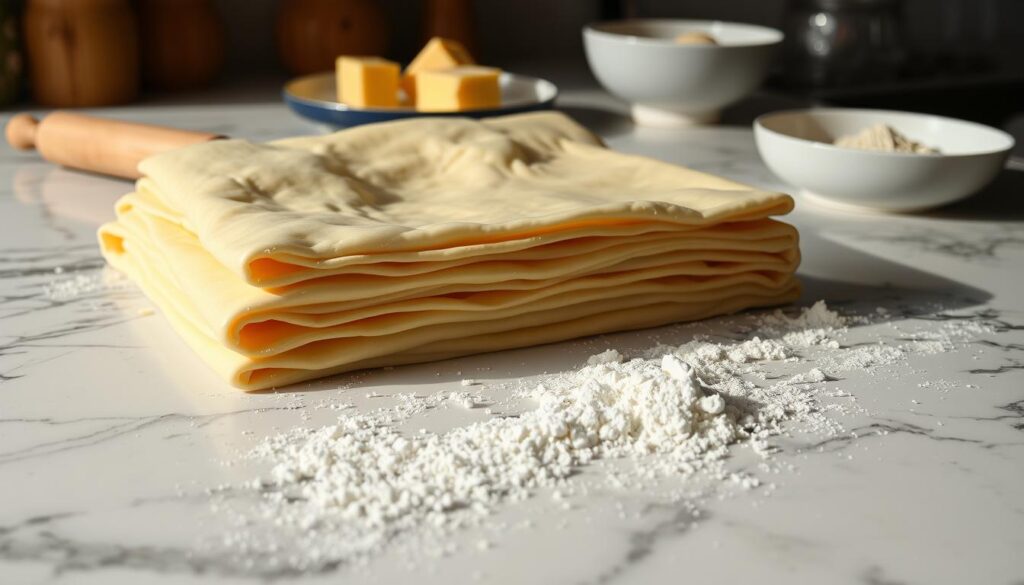 przygotowanie ciasta francuskiego