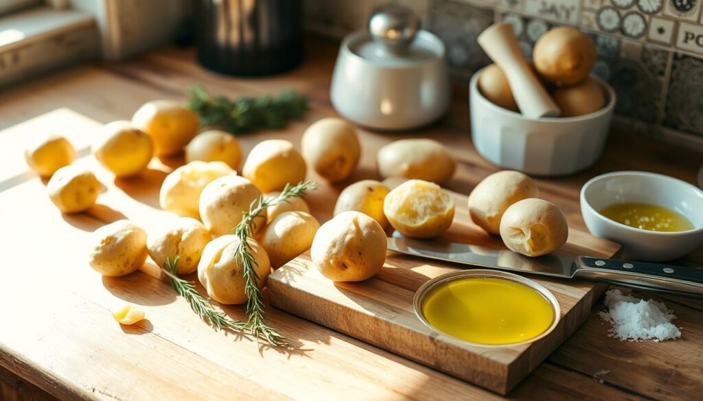 przygotowanie ziemniaków