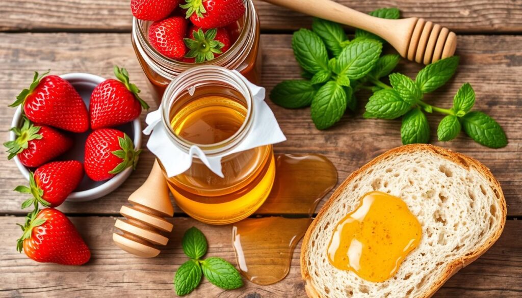 składniki miodu truskawkowego
