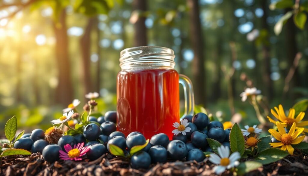 zdrowie miodu borówkowego