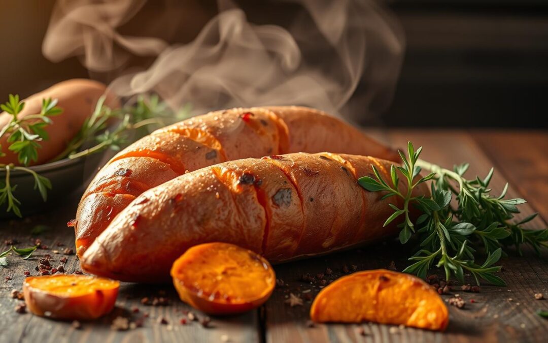 W jakiej temperaturze piec bataty?