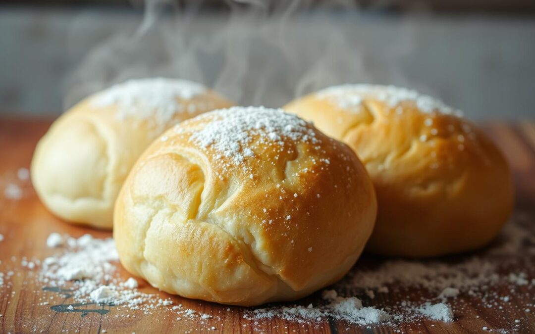 Jak długo i w jakiej temperaturze piec bułkę drożdżową?
