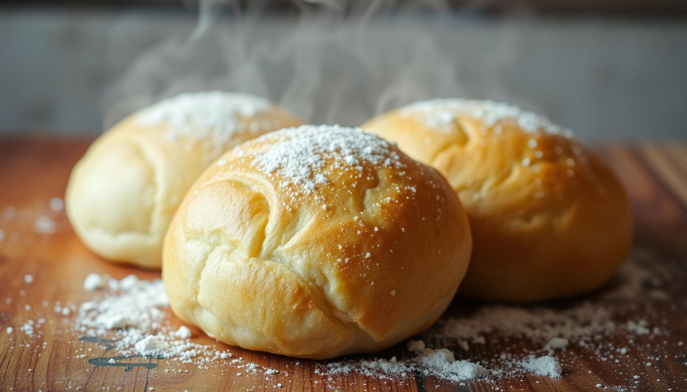 W jakiej temperaturze piec bułki drożdżowe?