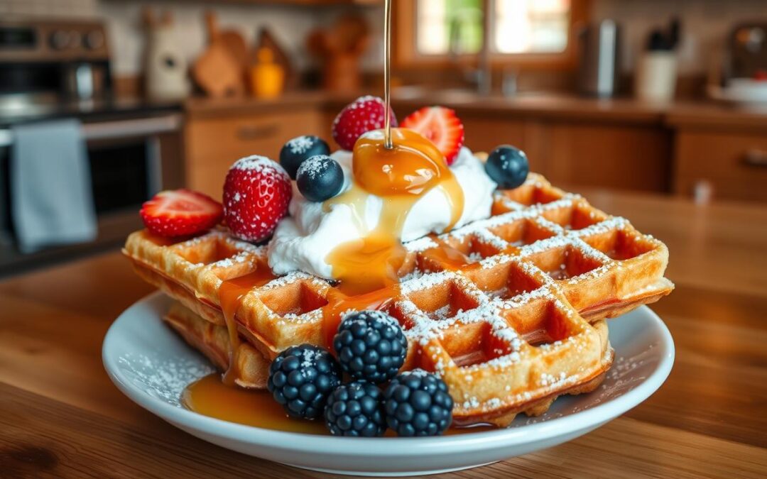 Ile i w jakiej temperaturze piec gofry?