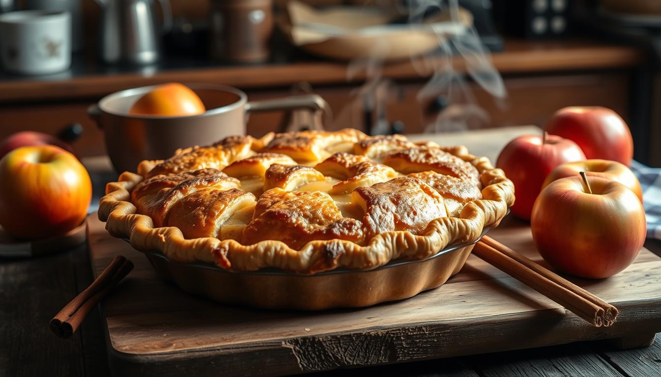 W jakiej temperaturze piec jabłecznik?