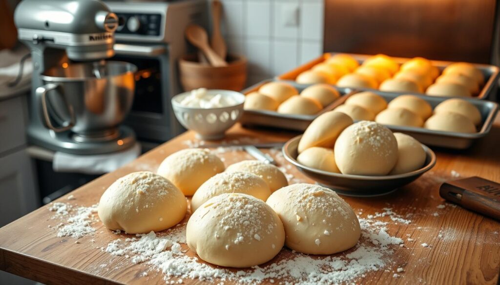 przygotowanie bułek