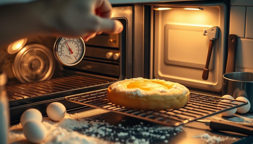 sprawdzanie temperatury piekarnika