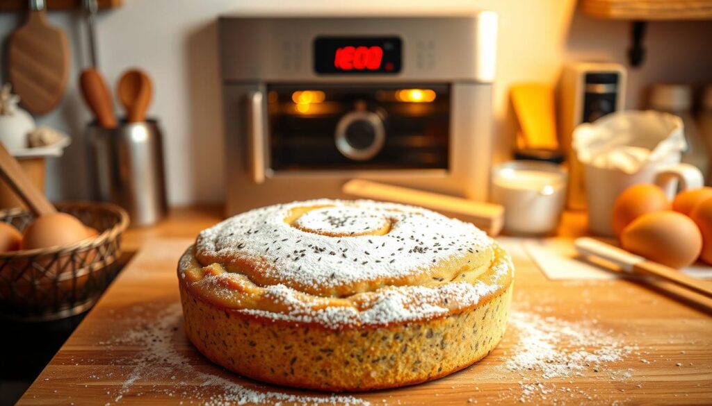 temperatura pieczenia makowca