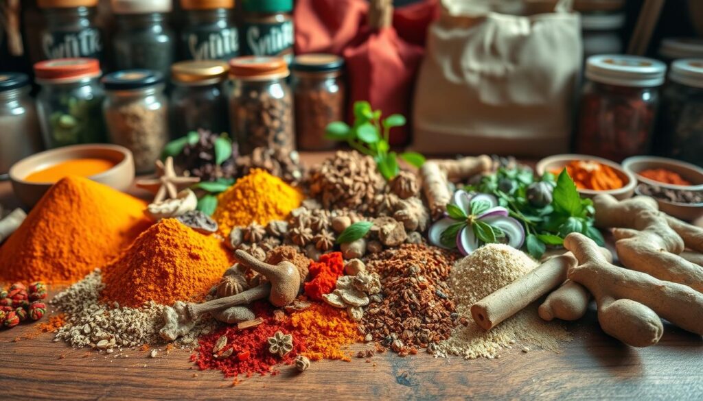 przyprawy z różnych stron świata